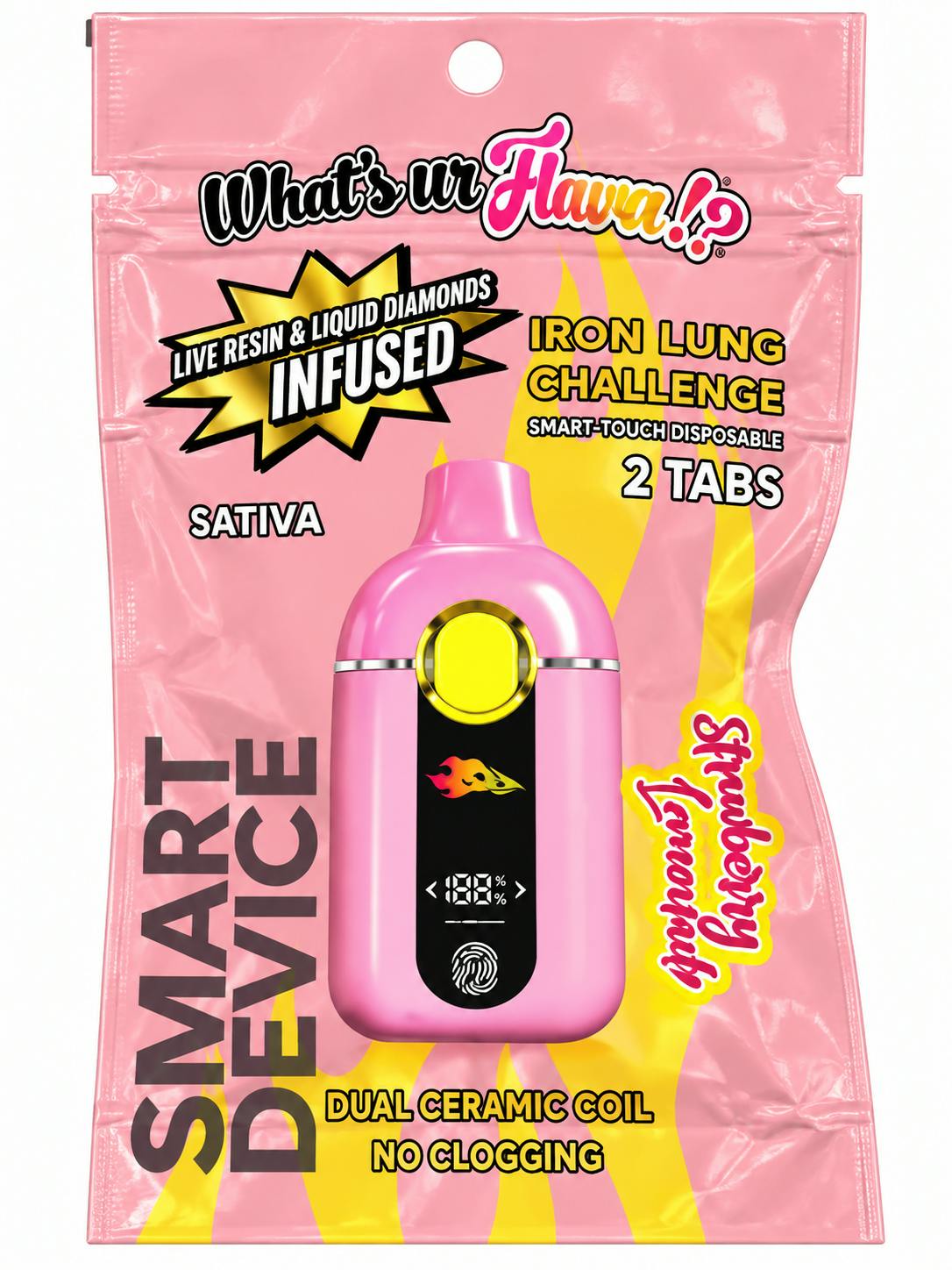 Strawberry Lemonade | Limitless Live Resin Disposable | 3g