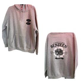 BENZEEN | MEDIUM - FUEL LIFE HOODIE - GREY