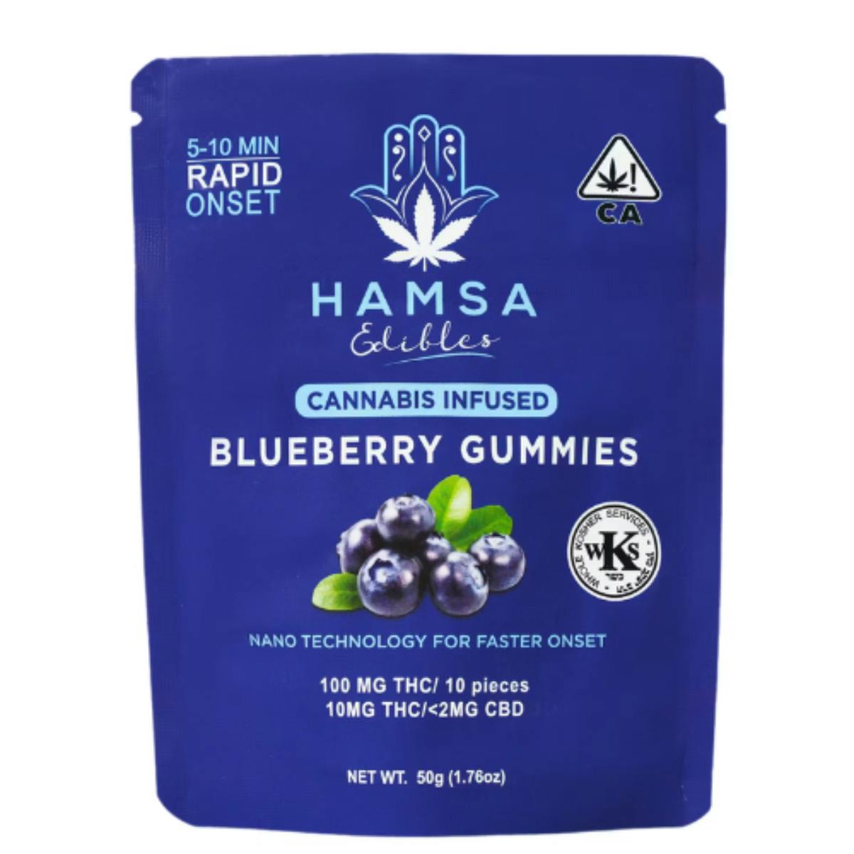 Hamsa — Certified Kosher Nano - Blueberry