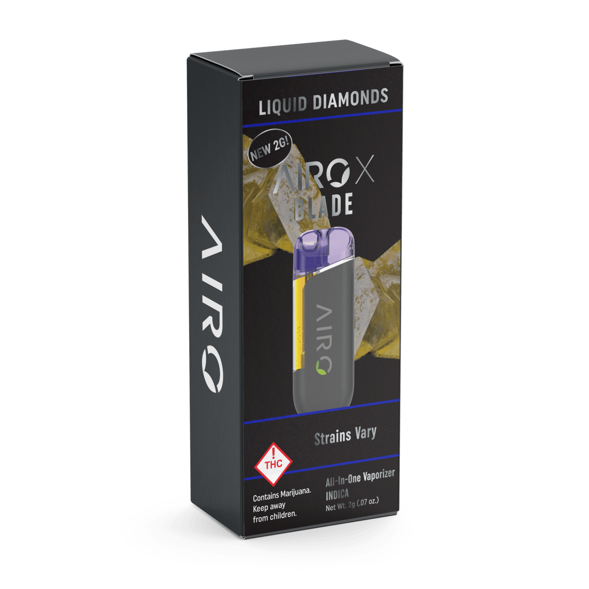 Liquid Diamonds | London Pound Cake #75 | AiroX2 Disposable | 2g