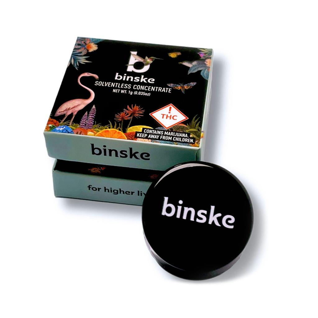 Binske - 1g Live Rosin Badder - Ice Cream Mintz