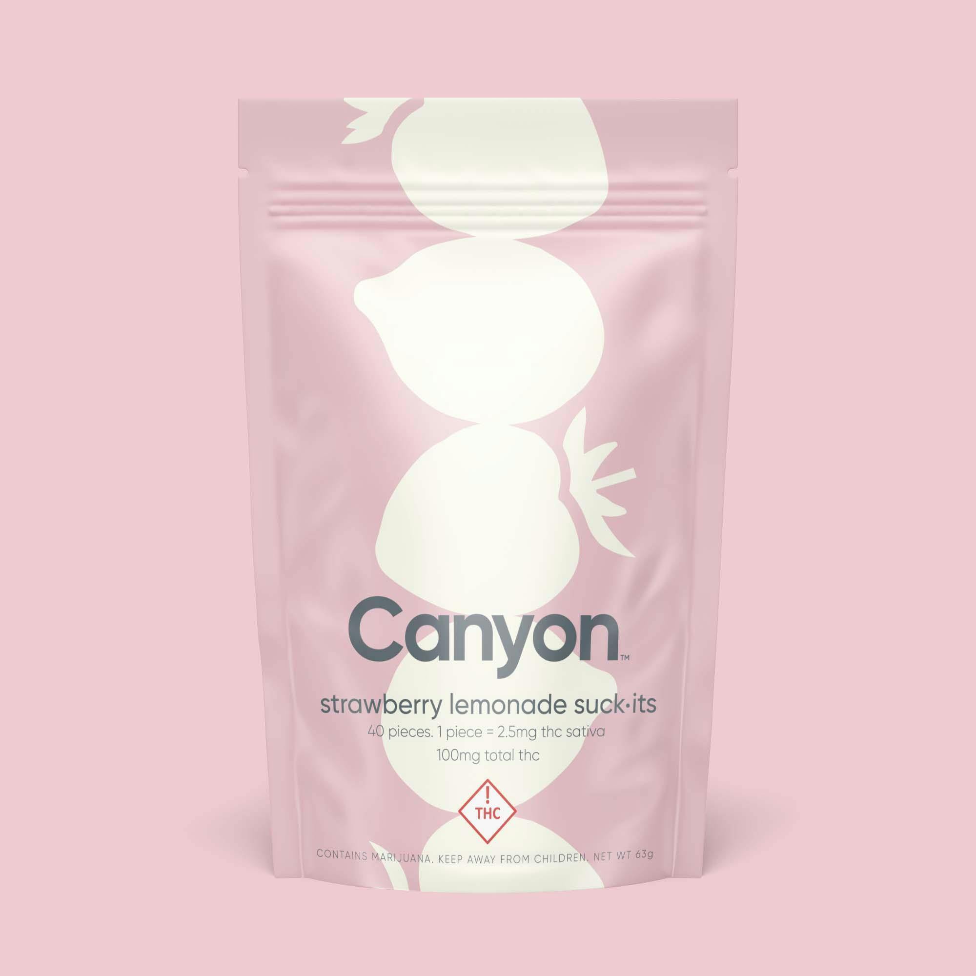 Canyon - Suck It - Strawberry Lemonade Hard Candies