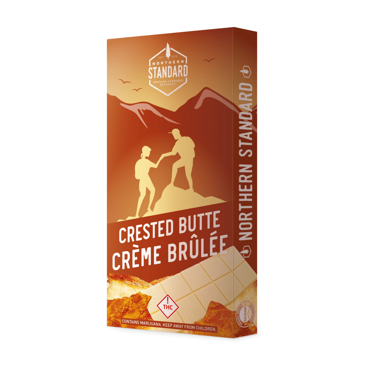 Northern Standard - Crested Butte Creme Brulee Chocolate Bar
