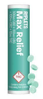 Riplets - Max Relief CBD:CBG:CBC:THC