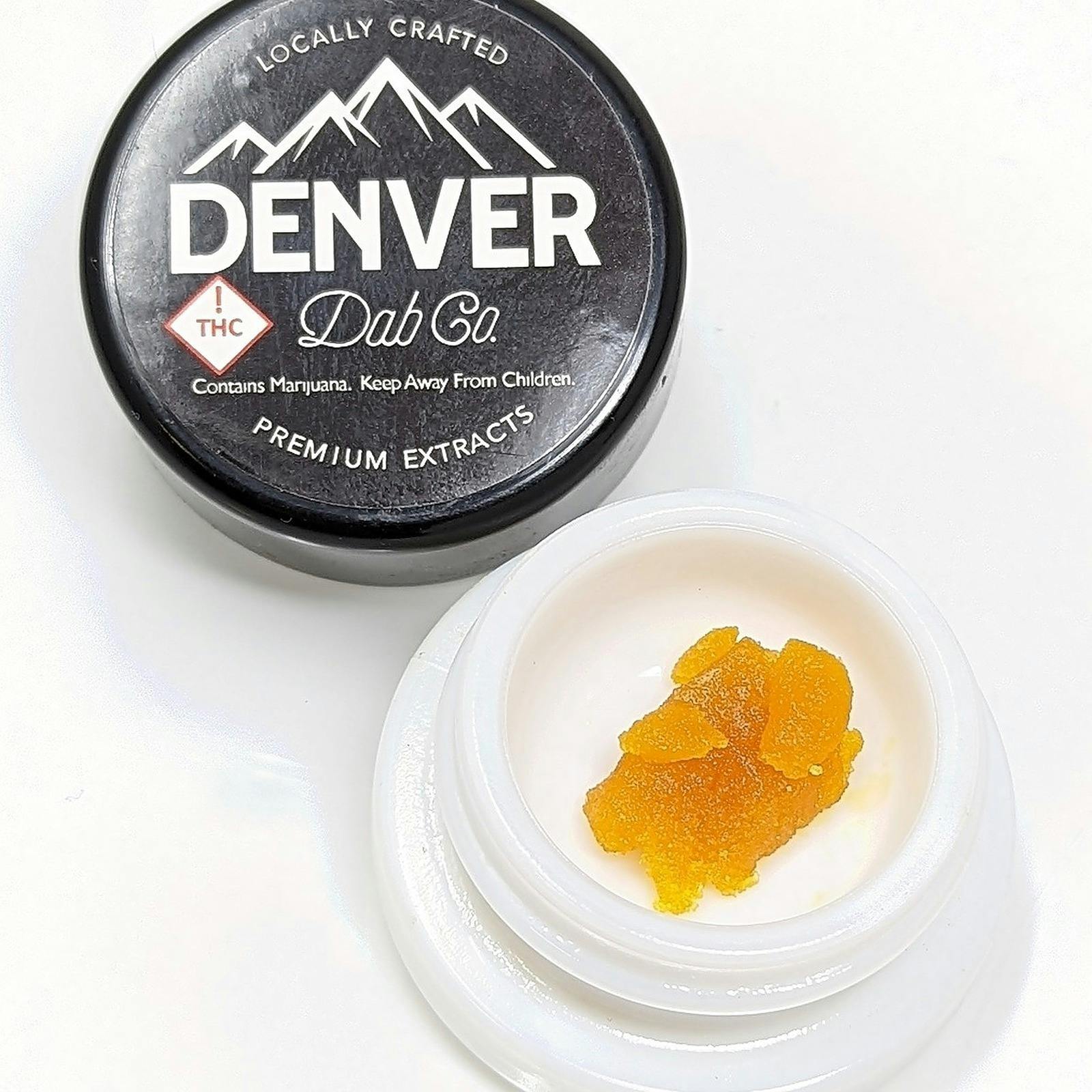 Denver Dab Co - 1g Sugar Strawberry Cream Pop