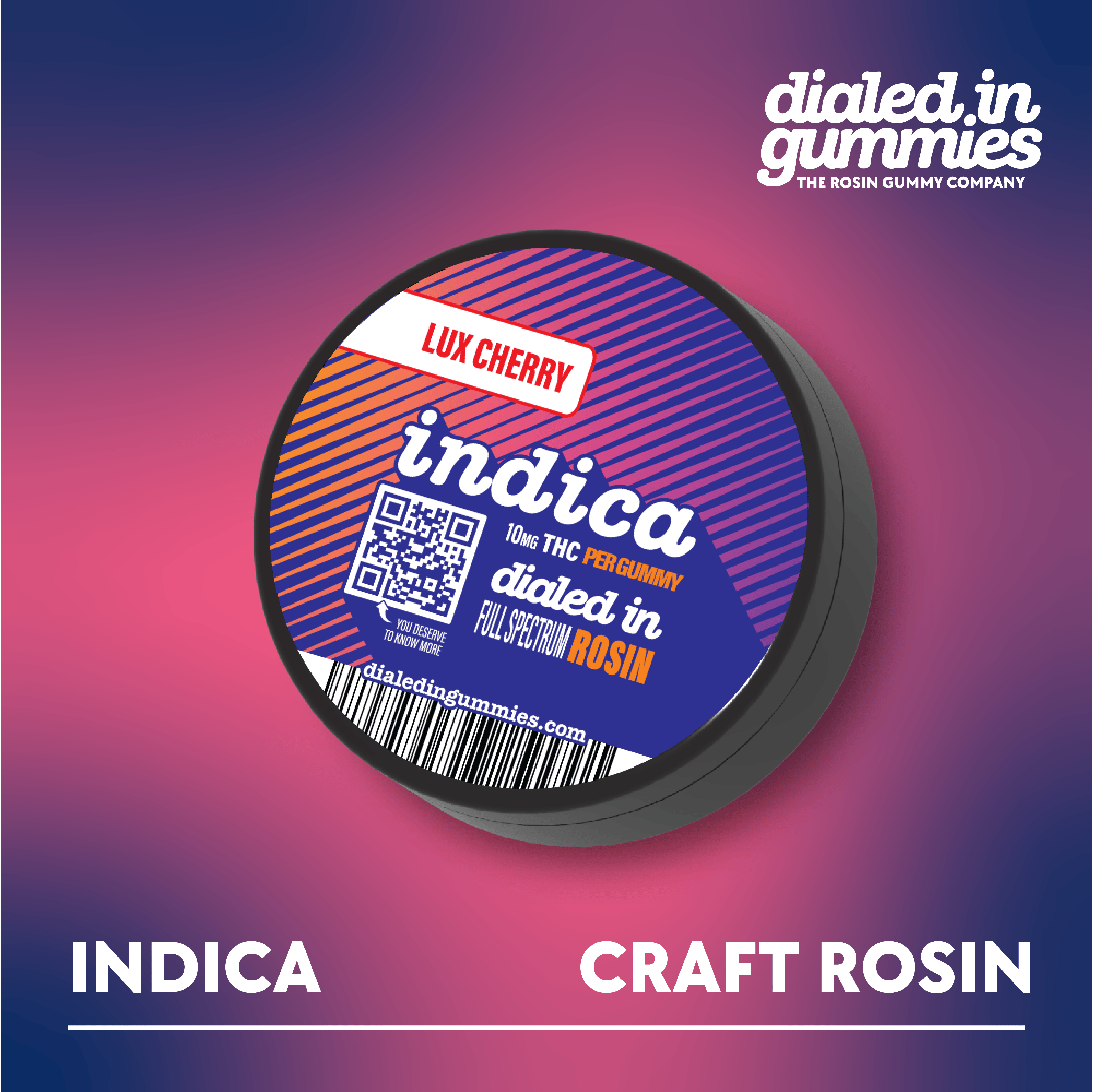 Dialed in Gummies - Classic Indica