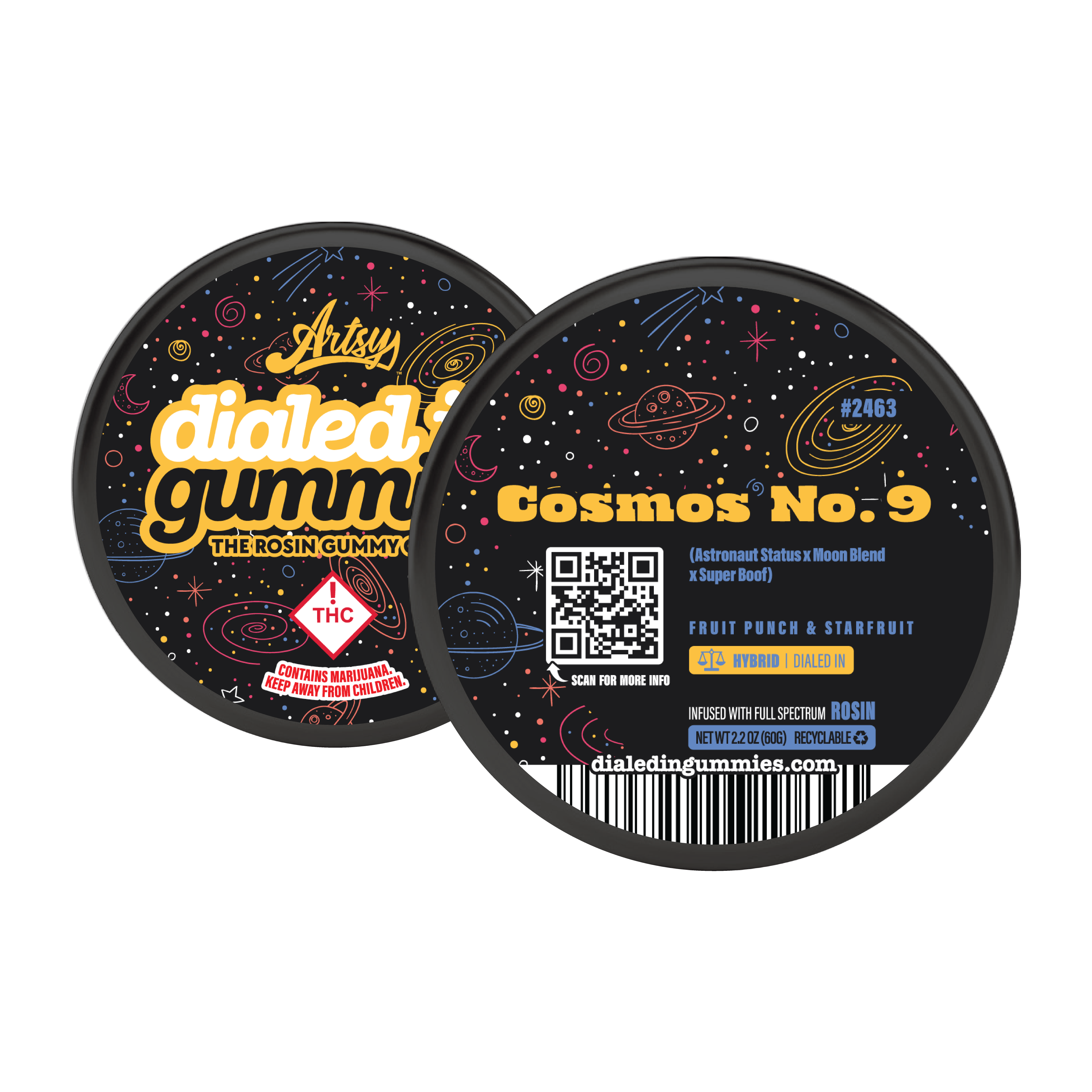 Dialed In Gummies - Cosmos No 9