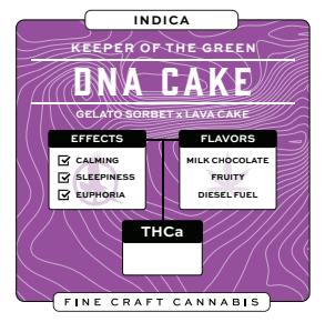 DNA Cake Pre-Roll
