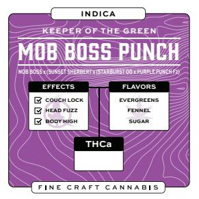Mob Boss Punch-2FOR$7