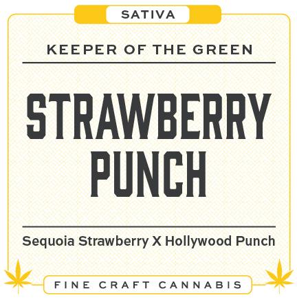 Strawberry Punch Pre-Roll-2FOR$7