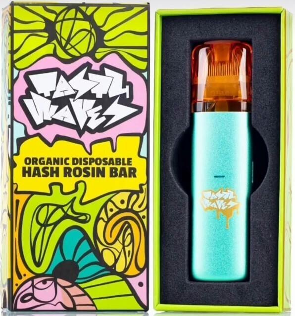 Tasty Waves 0.5g Live Hash Rosin Bar- Banana Meltshake