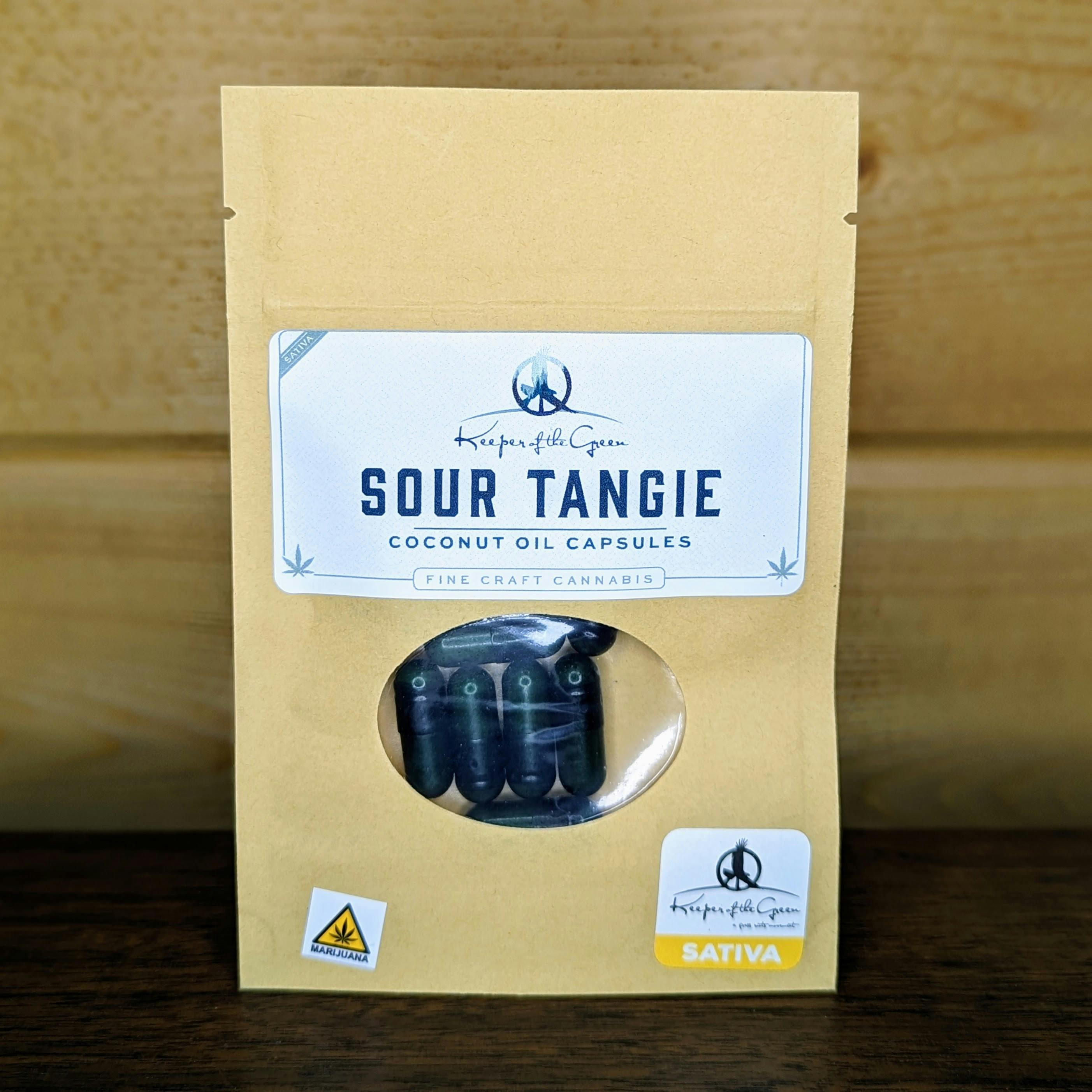 Sour Tangie Coconut Oil Capsules-10PACK [72.2mg]