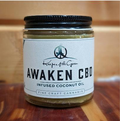 Awaken CBD Topical Coconut Oil [183.97mgCBD/73.09THC]