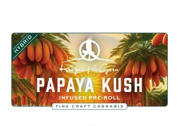 Papaya Kush Diamond-Infused Pre-Roll