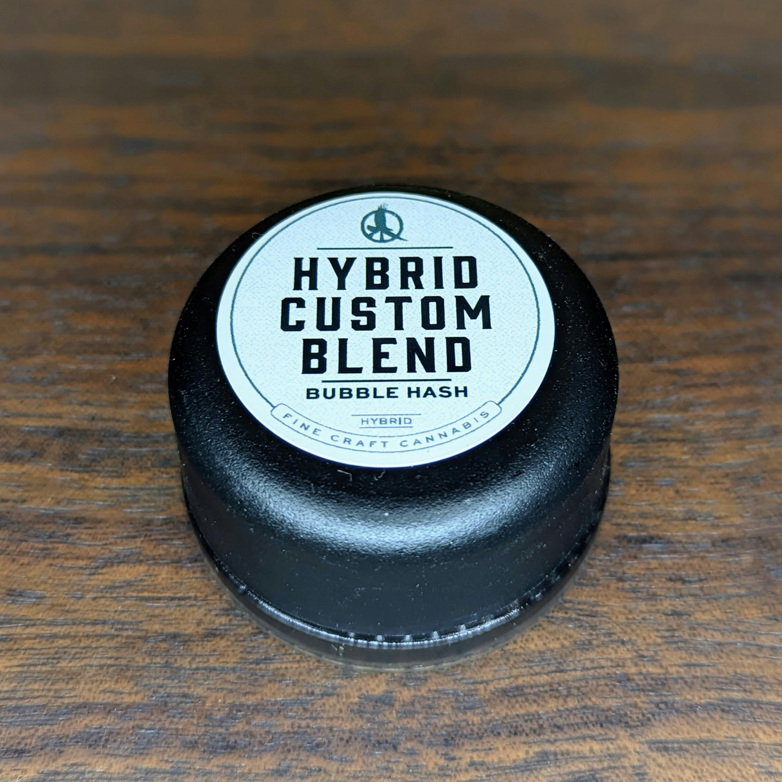 Hybrid Custom Blend Bubble Hash