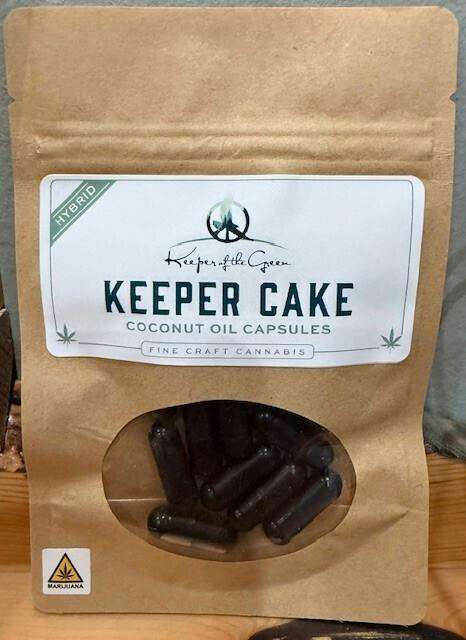 Keeper Cake Coconut Oil Capsules 10PACK [81.17mg]