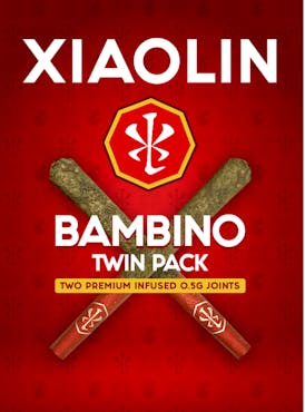 Xiaolin Bambino - Jack Herer 🌿⚡🔥 2 Infused Mini Joints (0.5g Each)