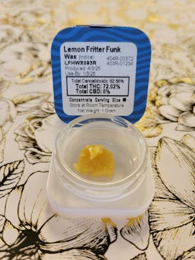 Billo Lemon Fritter Funk – 🍋🍩🛋️ – 1g Premium Wax