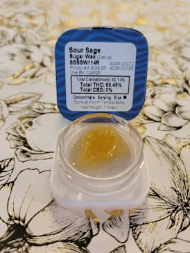 Billo Sour Sage – 🍋🌿 – 1g Premium Wax