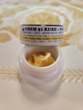 4 Gram Chem91 Kush Wax