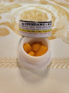 4g Chemdawg Wax Bucket