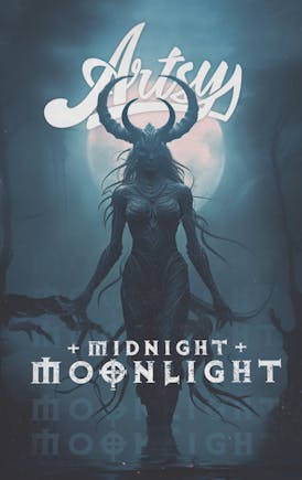 Midnight Moonlight Shake – 🌙✨🌌 – Artsy Collection