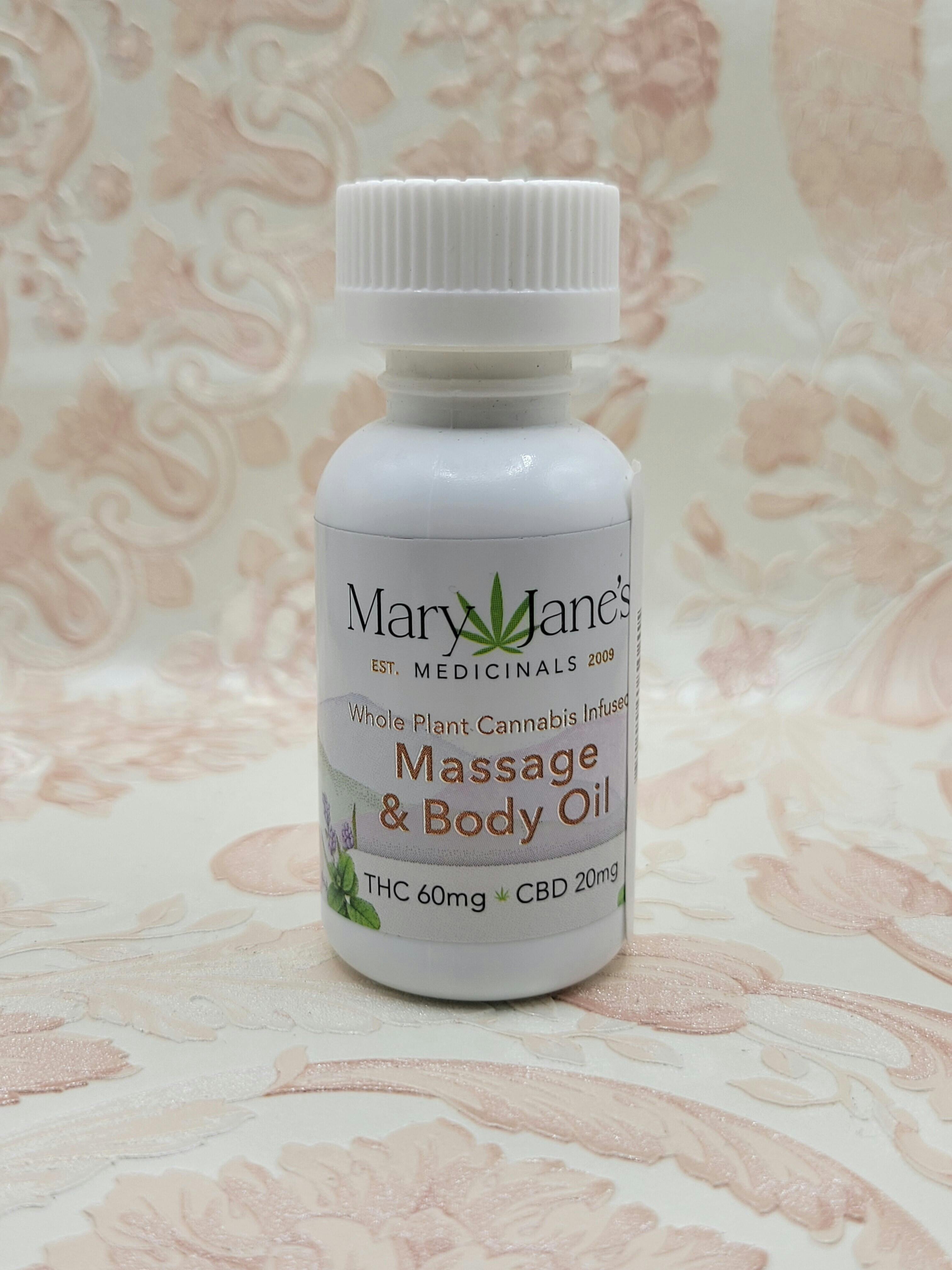 Mary Jane’s Medicinals – 🌿💆‍♀️ Massage & Body Oil at Bleezies Dispensary