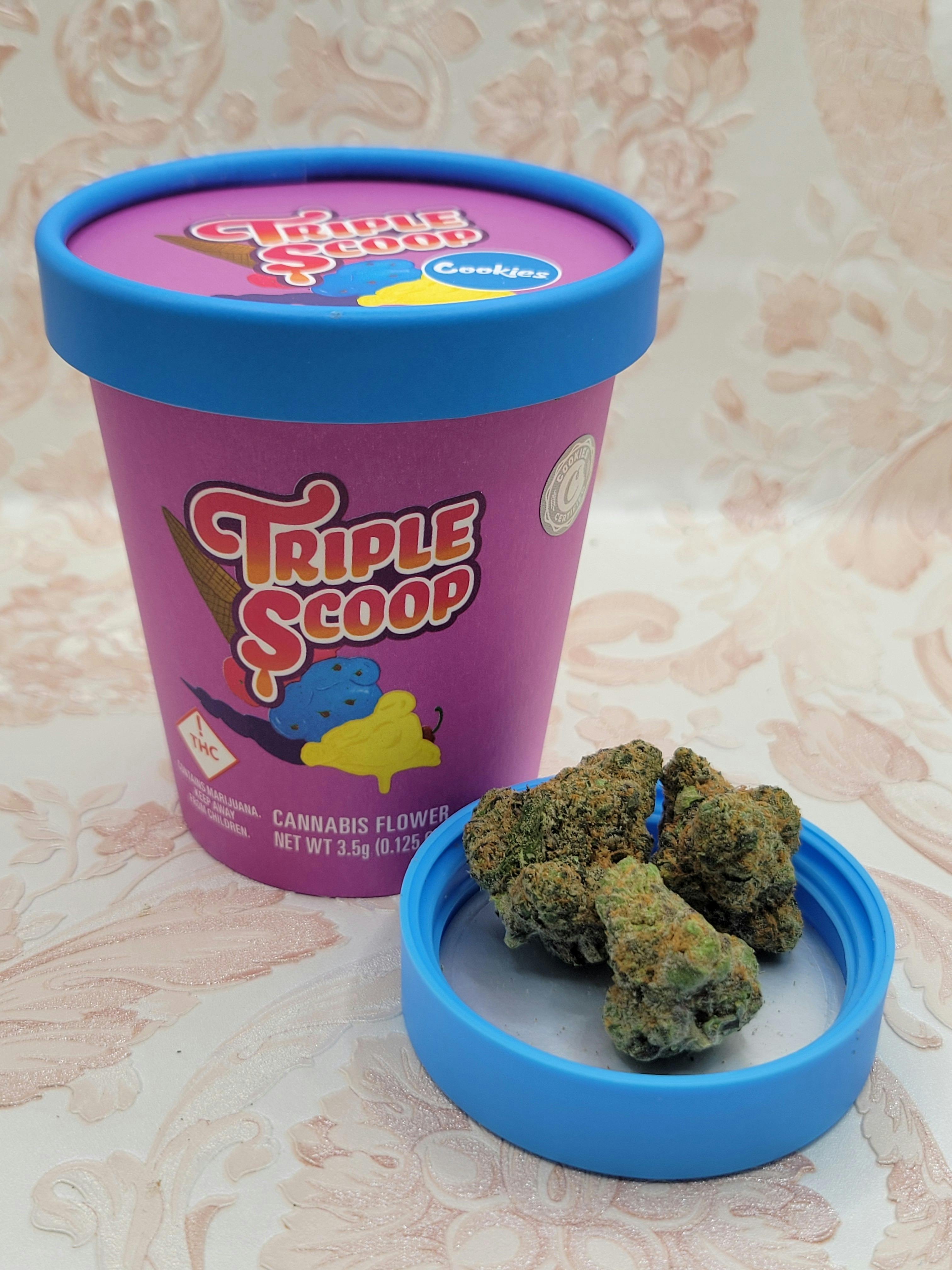 Triple Scoop – 🍨🍇💨 – Cookies Premium Flower