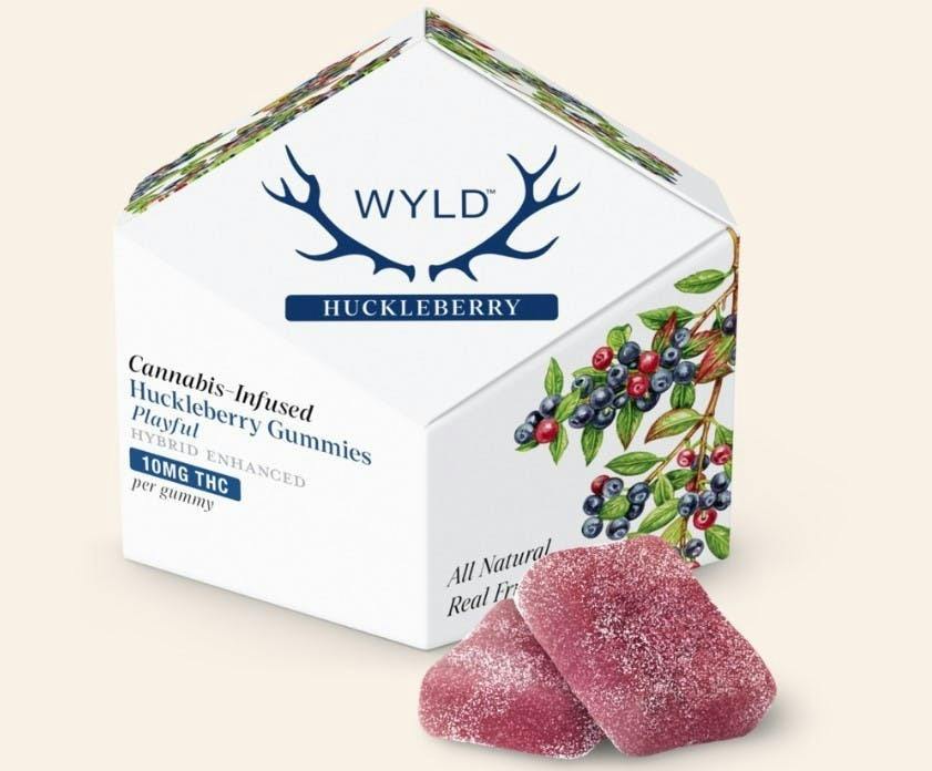 WYLD – 🫐✨ – Huckleberry | Enhanced Gummies (REC)