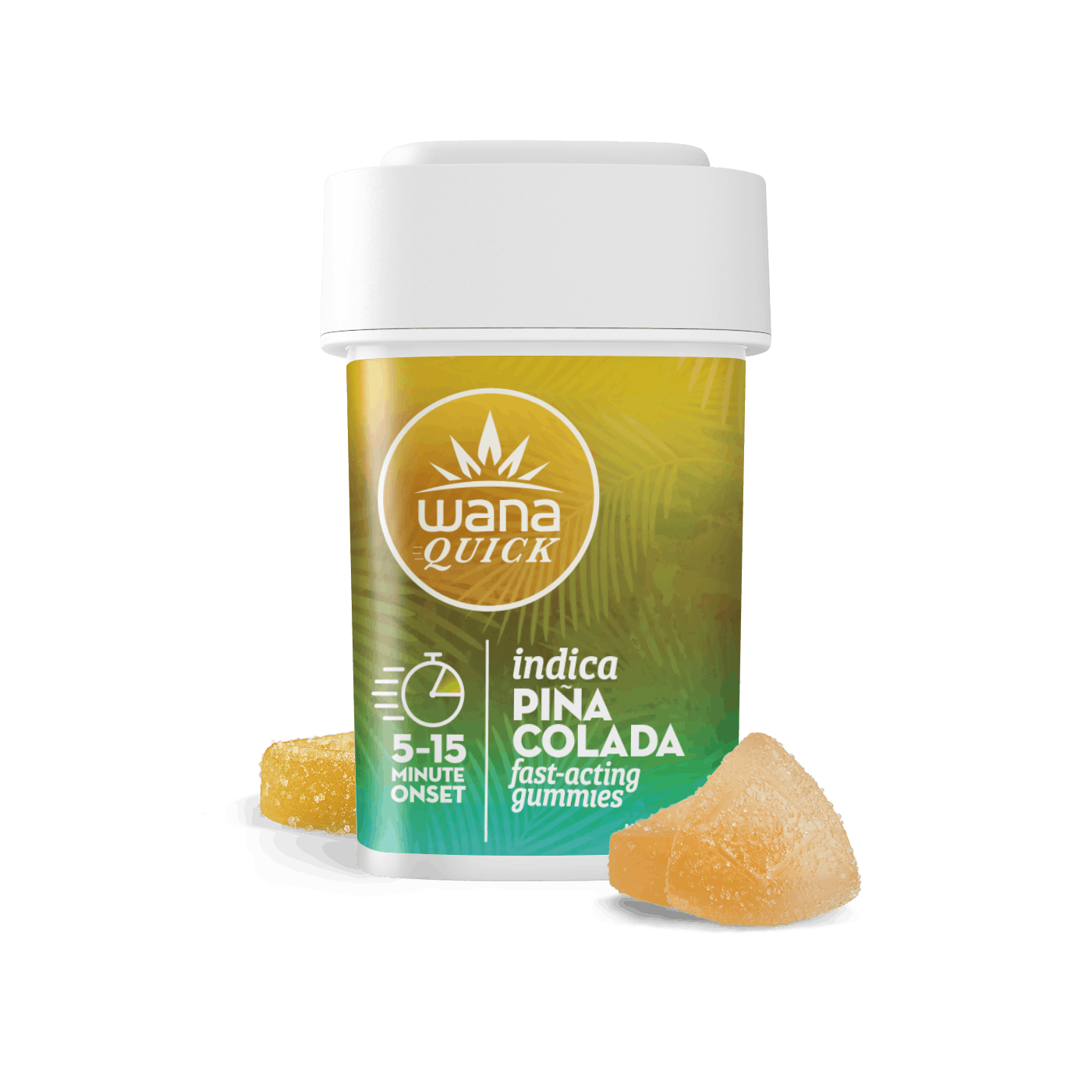 Wana – 🍍🥥🍬 – Gummies | Piña Colada (REC)