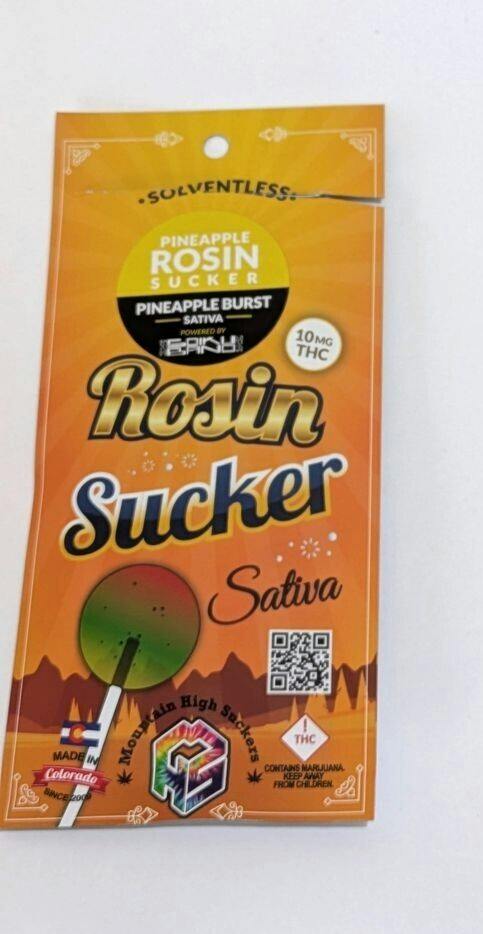 Mountain High Suckers – 🍭☀️ Sativa Rosin Sucker (REC)