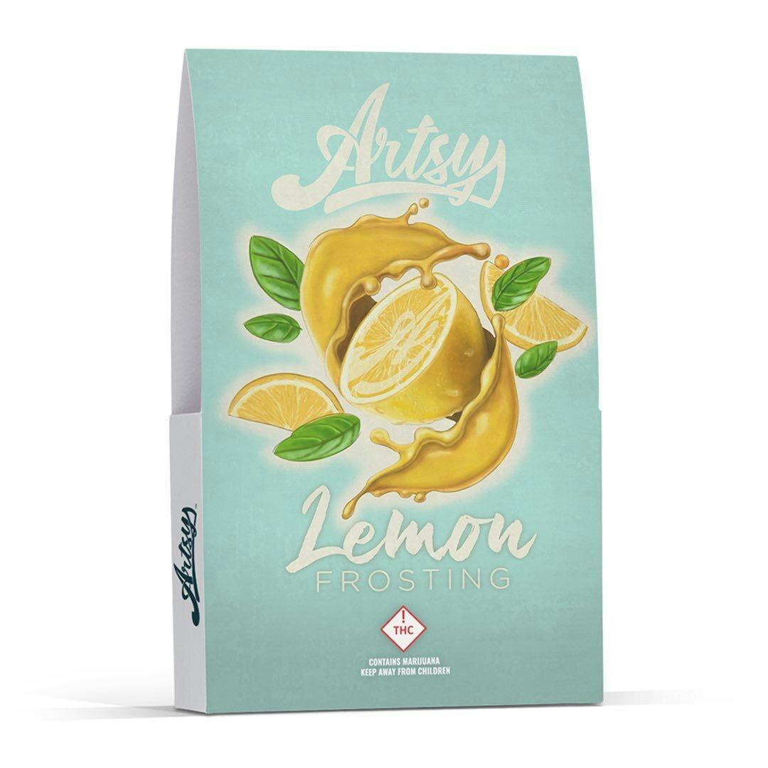 Artsy Pre-Pack Flower Eighth – 🍋🌿 Lemon Frosting (REC)