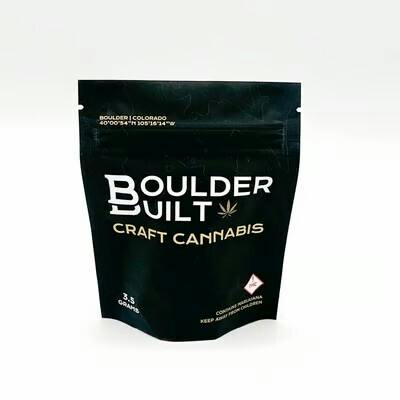 Boulder Built Pre-Pack Flower Eighth – 🛁🌿 Bubble Bath (REC)