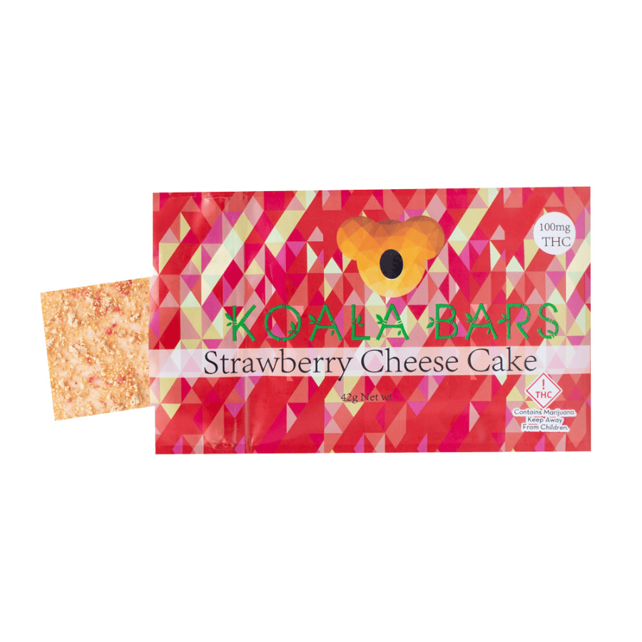 🍫✨ Koala Bars – Strawberry Cheesecake Chocolate Bar ✨💨🍓🍰