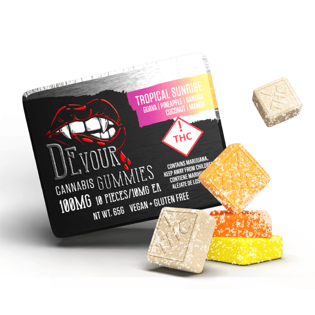 🌅🍍 Devour Gummies – Tropical Sunrise (Rec)🍍🌅