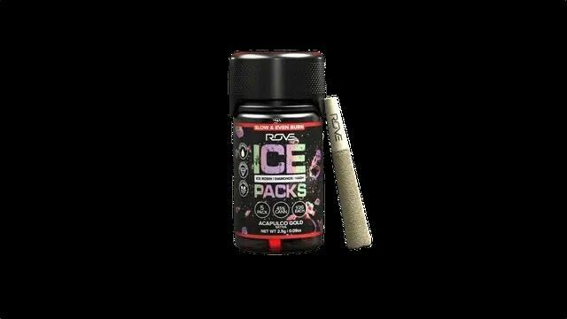 Rove Ice Packs Infused Pre-Roll 6 Pack – Acapulco Gold 🌞💨🔥 (REC)