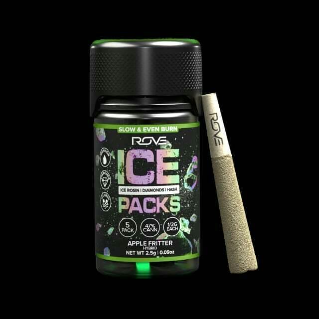 Apple Fritter | Infused Ice Packs (Rosin, Hash, and Diamonds) | 6x 0.6g by ROVE