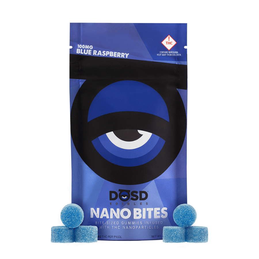 Dosd Gummies 🔵🍬✨ Blue Raspberry Nano Bites (REC)