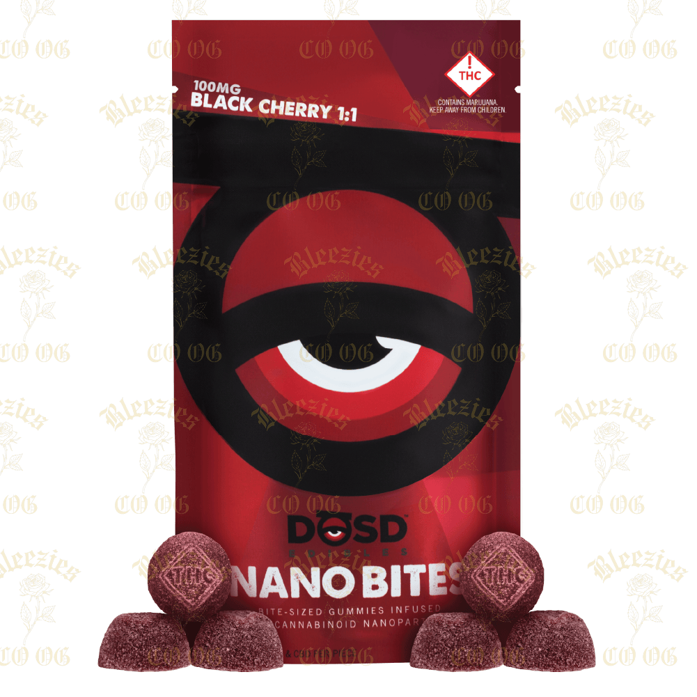 Dosd Gummies — Black Cherry 1:1 + Reishi Mushrooms (REC)
