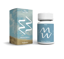 Capsules: Relax 25mg 1:1 THC|CBD