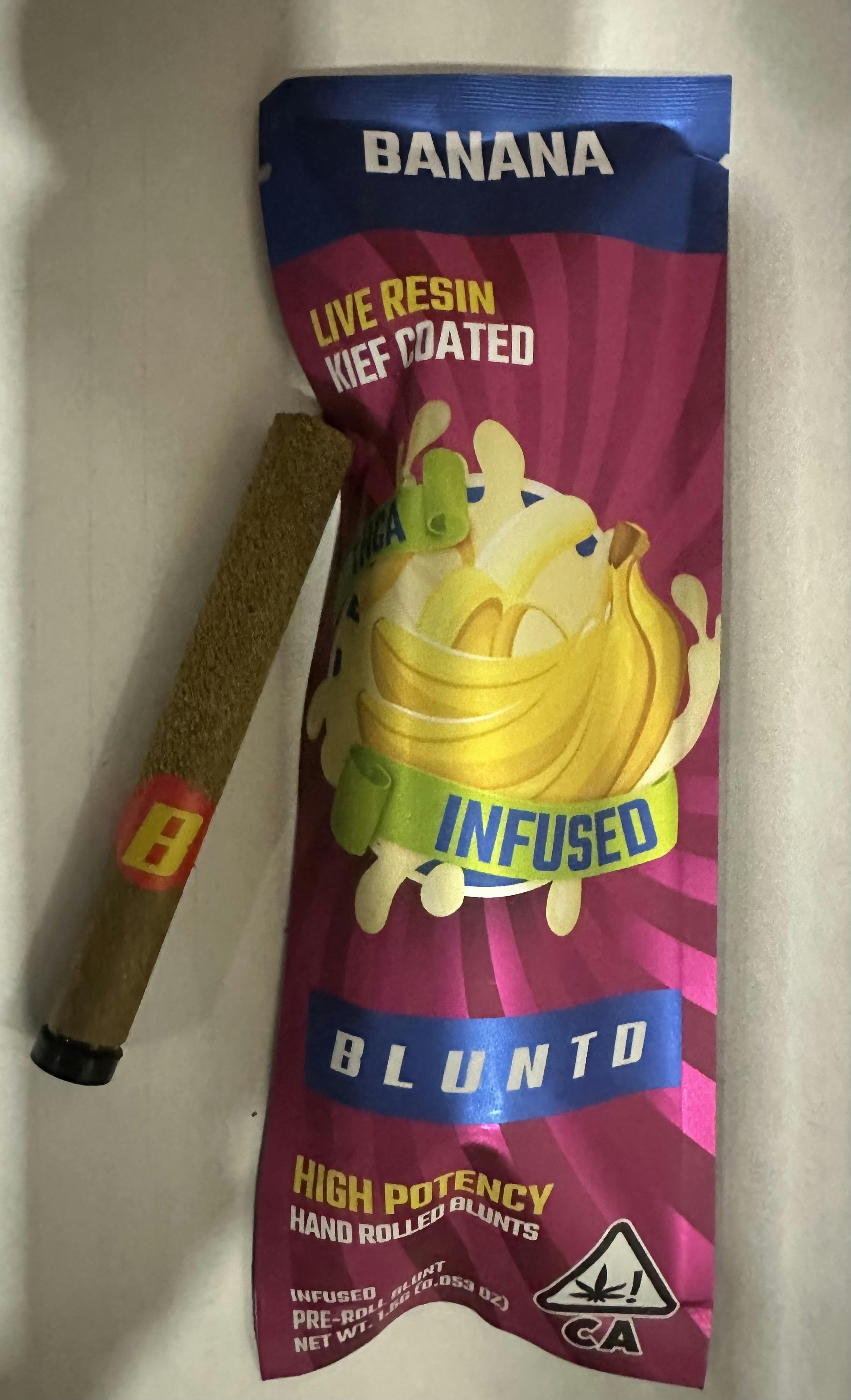 Bluntd: Banana Hand Rolled Blunt
