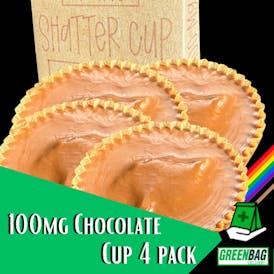 400 mg Chocolate Shatter Cup 4-pack