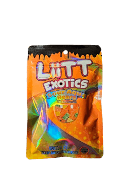 LiiTT Exotics - Sour Aqua Bears - Gummies
