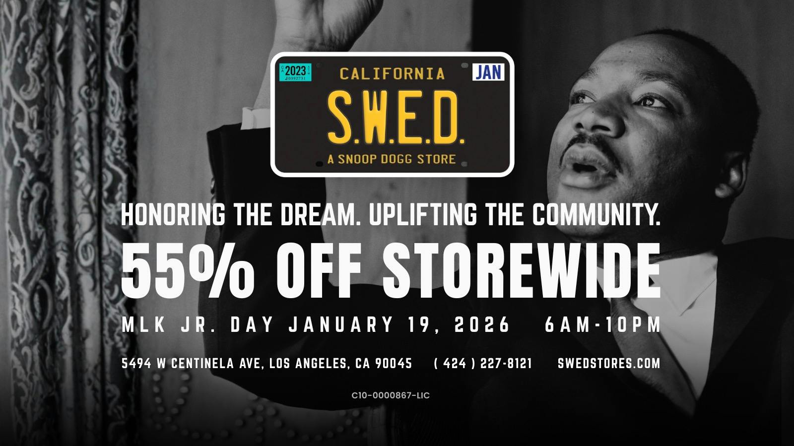 55% OFF STOREWIDE! at SWED A SNOOP DOGG Dispensary LAX | Weedmaps