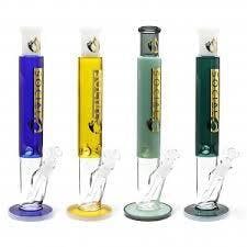 Social Glass - 15.5" Straight Tube Bong