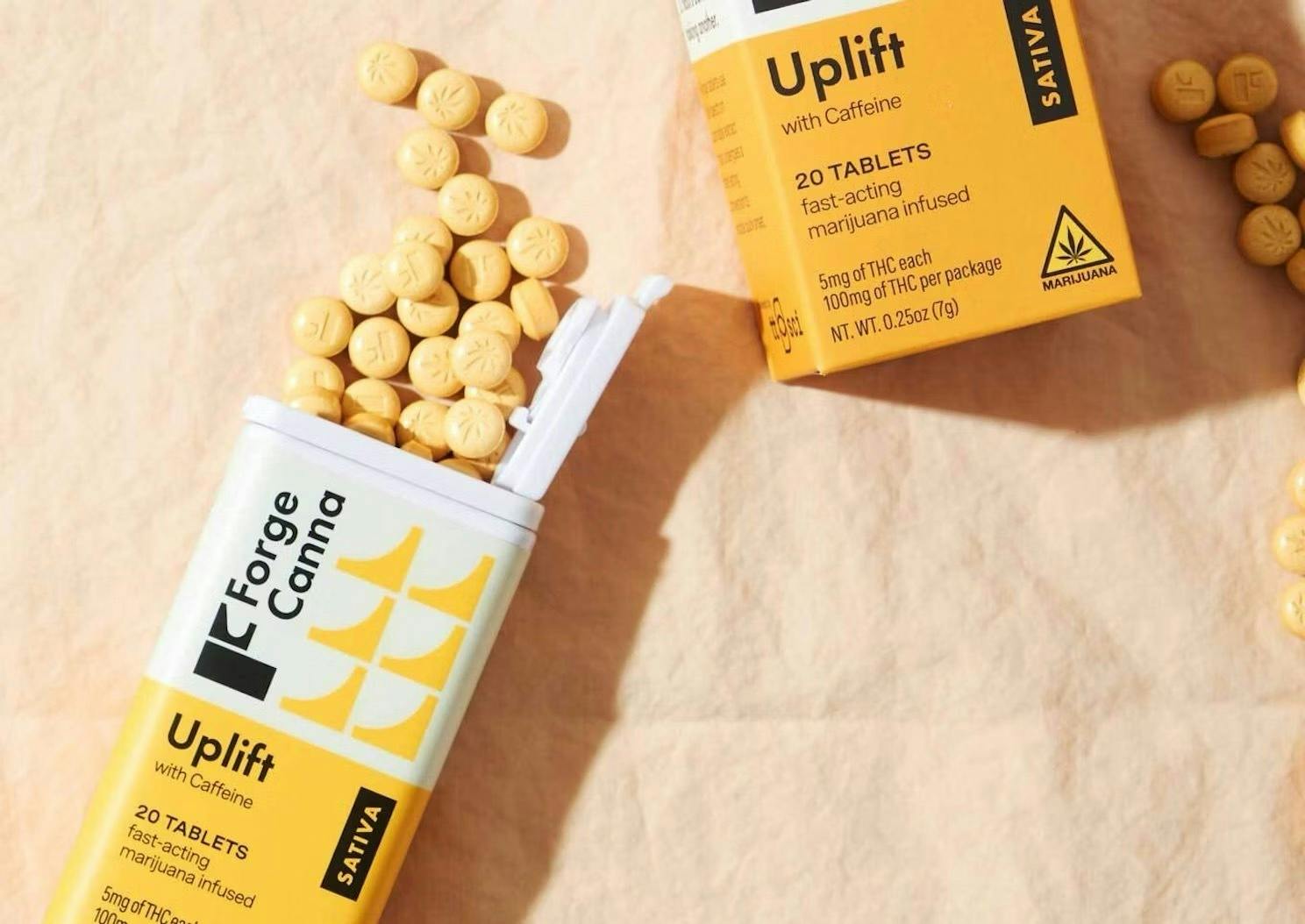 Uplift Tablets | 20pk | 5mg/ea cannabis product