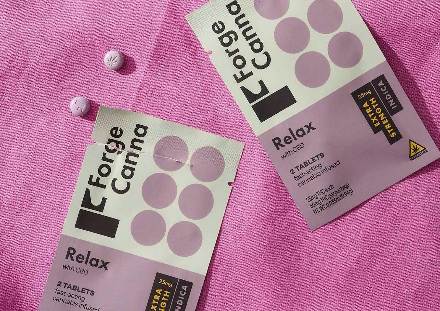 Relax Extra Strength Tablets | 2pk | 25mg/ea at Mission Mountain Organics Dispensary