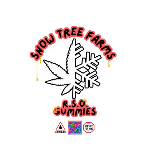 Snow Tree Farms 500mg. RSO Gummies.