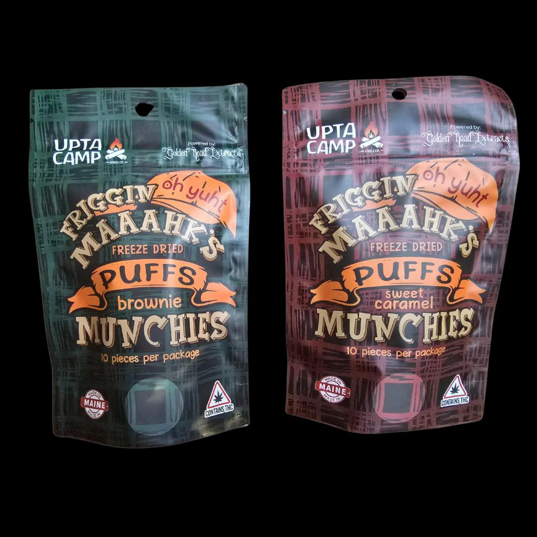 Friggin Maaahks Freeze Dried Puffs Caramel 500mg.