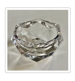 Heavy Crystal Ashtray